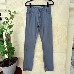 Aeropostale Gray Skinny Jeans 30x34 Mid Rise 5-Pocket Denim